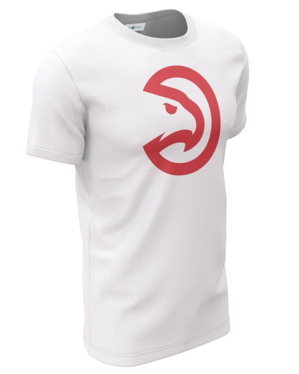 Atlanta Hawks Classic Logo 1972-1995 T-Shirt | White