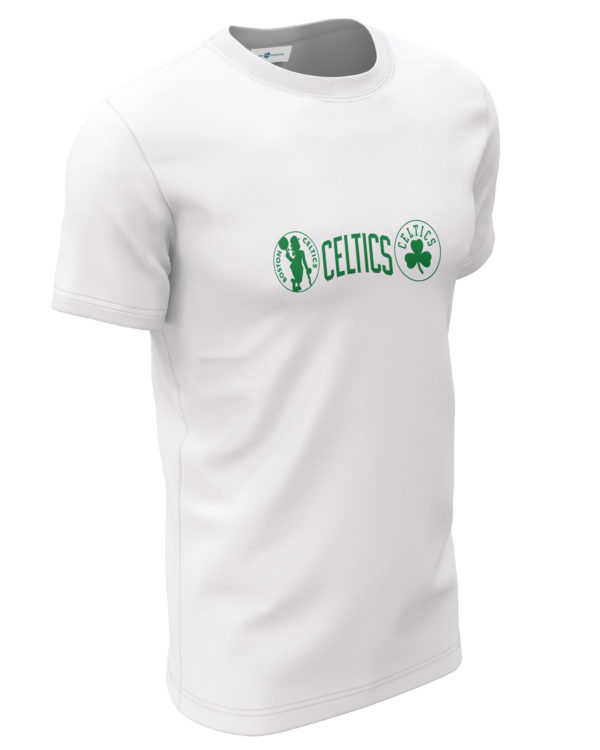 Boston Celtics Double Logo T-Shirt | White